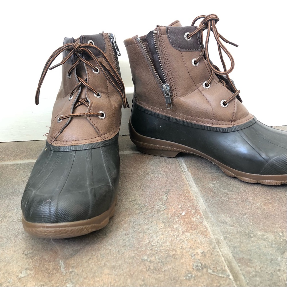Sperry Women's Saltwater Duck Boot Women’s Size 9M